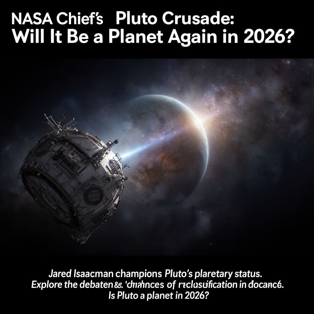 NASA Chief’s Pluto Crusade: Will It Be a Planet Again in 2026?